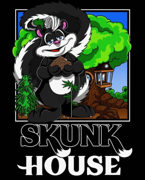 SKUNK_HOUSE_GENETICS_LOGO_LUSCIOUS_GENETICS skunk houe logo